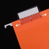 120 Sets Hanging Folder Tabs and Inserts for Quick Identification