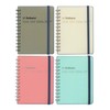 Delfonics Rollbahn Spiral Clear Notebooks: 4-1/2 in. x 5-1/2 in.