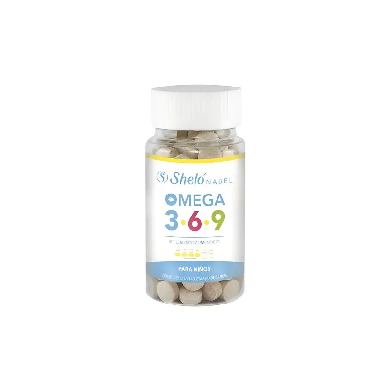 Omega 3-6-9 Para Niños Sabor Galleta Shelo Nabel