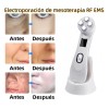 Radiofrecuencia Facial Electroporador Ems Rejuvenece Arrugas Blanco