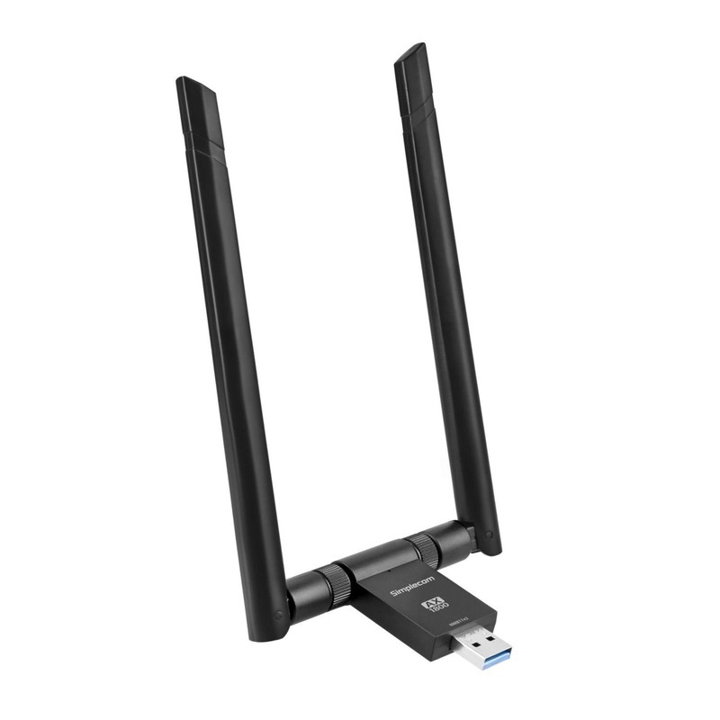 Simplecom NW811v2 AX1800 Dual Band WiFi 6 USB Adapter 802.11ax