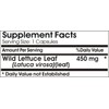 Naturetition Supplements Wild Lettuce Leaf 450mg ~ 200 Capsules -