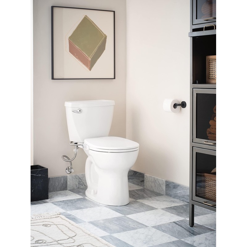 Moen EB500-R 2-Series Standard Non-Electronic Bidet Seat for Round Toilets,