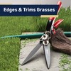 Grass Shears - Garden Clippers with Rotating Handle - Grass