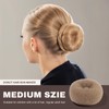 Teenitor Hair Bun Shaper Set, 4pcs Hair Donut Bun Maker(Extra-large,