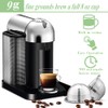 CAPMESSO Coffee Capsule, Reusable Vertuoline Pod Refillable Vertuo Capsules Stainless
