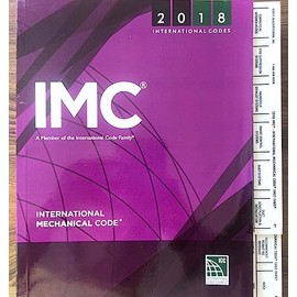 IMC -2018 INTERNATIONAL MECHANICAL CODE BOOK WITH FREE TABS SET