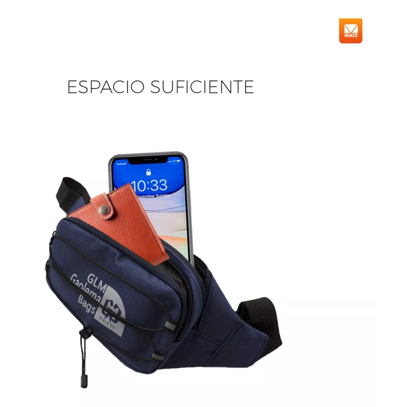 Maíz Cangurera Riñonera Bolsa Cruzada Deportiva Gym Fitness