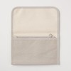 Muji NGB85A1S Cotton Maternal and Child Notebook Case, Small, Navy,