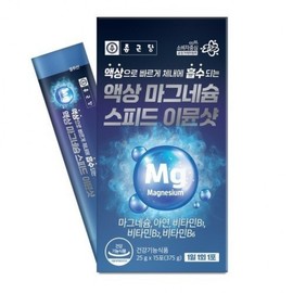 Chong Kun Dang Liquid Magnesium Speed ​​Immune Shot 25g x 15 packets / 종근당 액상 마그네슘 스피드 이뮨샷 25g x 15포