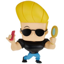 Funko POP Animation: Johnny Bravo - Johnny with Mirror & Comb, Multicolor, 5 inches, (57789)