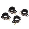 4 Pcs Carburetor Intake Manifold Boots 16065‑028 Rubber Inlet Joint
