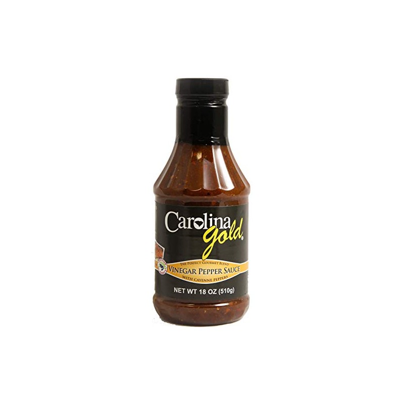 Gourmet Carolina Gold Vinegar Pepper Sauce, 18 oz