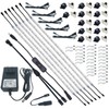 Litever Under Cabinet Light, 6 PCS 20 Inches Flexible LED