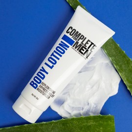 COMPLETE FOR MEN Body Lotion Mens Non-Greasy Lotion - Dry Skin Hand and Body - 24 Hour Moisturizer - Made With Shea Butter and Aloe Vera
