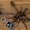 Tractor Keyring Village Simple Pendant for Key Chain Quick Recognition