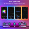 50Ft Neon Rope Lights,Flexible Led Rope Lights Control with App/Remote,Multiple