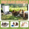 Maxcheck 8 Pcs Rabbit Feeder for Cages Bulk Small Animal