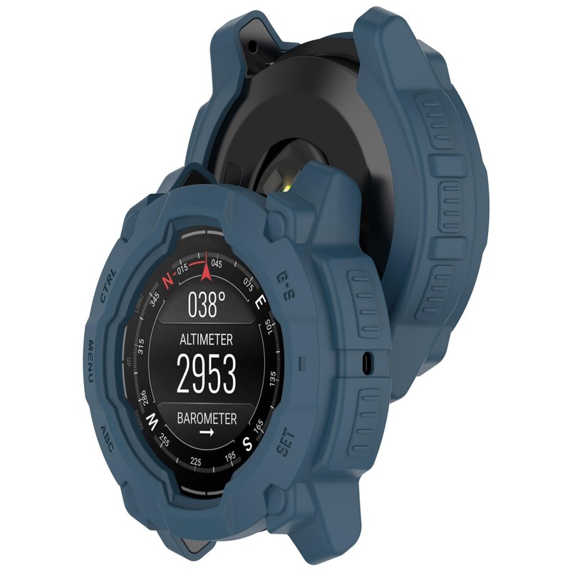 FTRONGRT Case Compatible with Garmin Instinct 3 50 mm, Soft