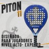 Black Crown - Raqueta de Padel Piton 11- Forma Redonda