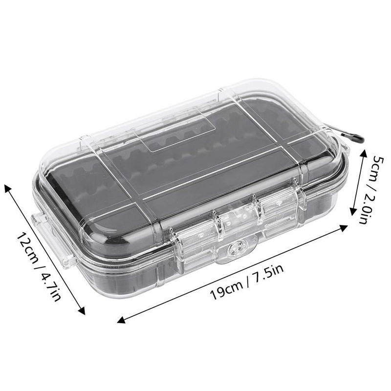 SolUptanisu Caja Seca Impermeable, Estuche Impermeable Impermeable Buceo Supervivencia Transporte