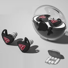 Ear Plugs for Sleeping Noise Cancelling, Reusable, Washable Hearing Protection for Work, Physical Noise Reduction, Waterproof/Sweatproof/Soft/Stretchy