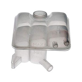 Front Radiator Coolant Overflow Tank Reservoir with Cap - Compatible with 2013-2016 Ford Escape 1.6L 4-Cylinder
