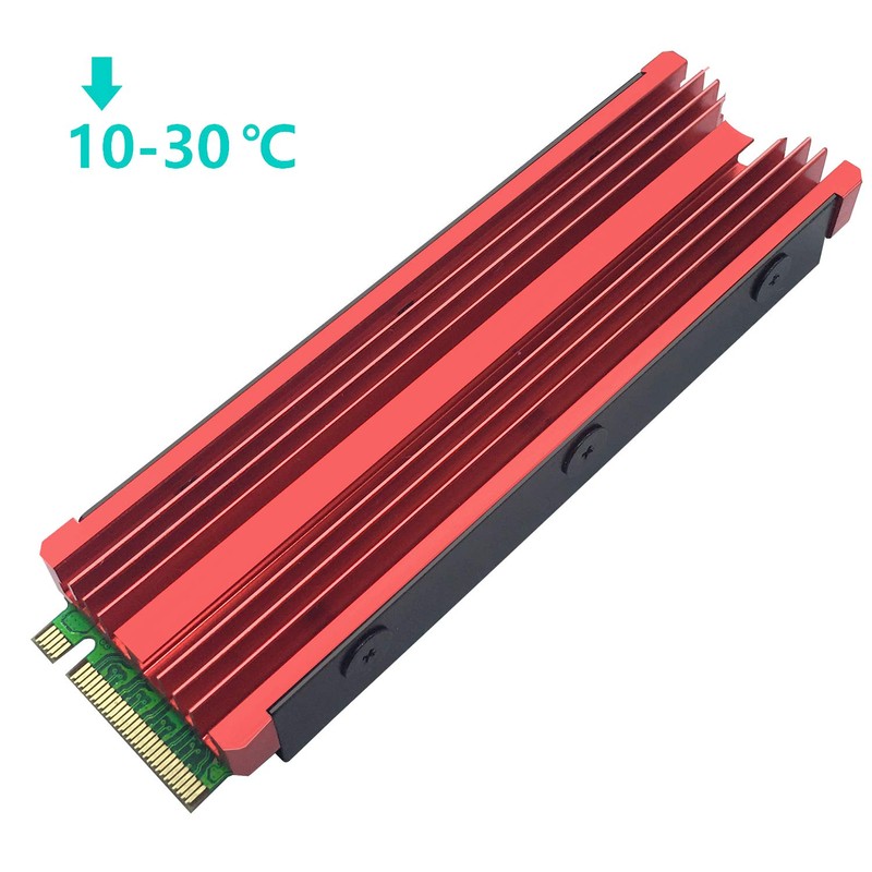 M.2 Heatsink Alloy Aluminum NGFF Heatsink NVME Cooling Sink 2280