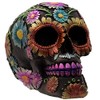 Puckator Metallic Day of the Dead Daisy & Flower Skull