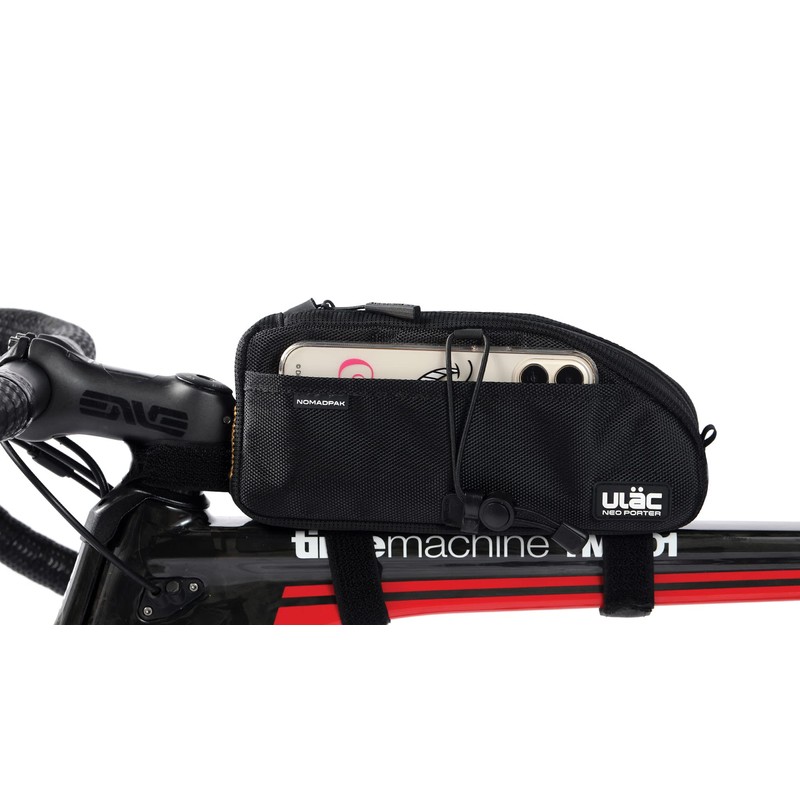 ULAC NOMADPAK: TREKKING MAX 1.6L Large Top Tube Bag (Black)