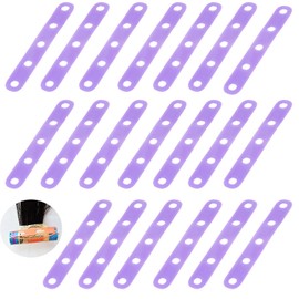 ArrErr 20 Pack Perm Rods Band Replacement Elastic Rubber Bands for Hair Rollers Cold Wave Curl Rods Curling Styling Curler Set Hairdressing Tools Salon Barber Shop