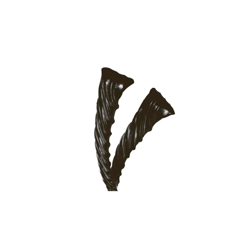 Twizzlers Black Licorice Twists (Pack of 4)