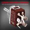 DaierTek Waterproof Reverse Polarity Switch 12V Momentary Toggle Switch 30A