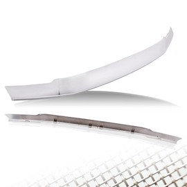 CHEDA Hood Deflector Bug Shield, 1-Piece Compatible with 2017-2019 Ford F450 F550 Super Duty/Fit 2017-2018 Ford F250 F350 Super Duty Silver