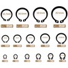 310 Pieces External Circlips C-Clips Snap Rings