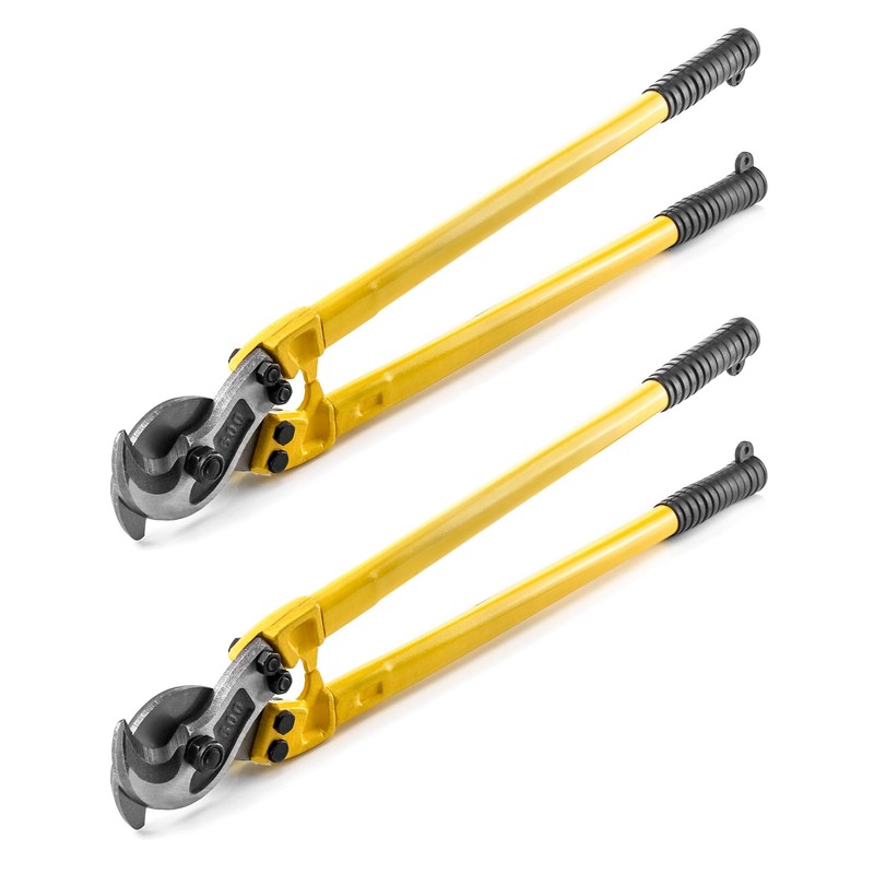 QWORK Wire Cutters, 2 Pack 24 Inch Stainless Steel Hardened