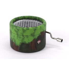 Voggenreiter Music Box 1292 "Ein Männlein steht im Walde", High-Quality Music Box with Quality Musical Mechanism and Hand Crank, Robust and Child-friendly Case