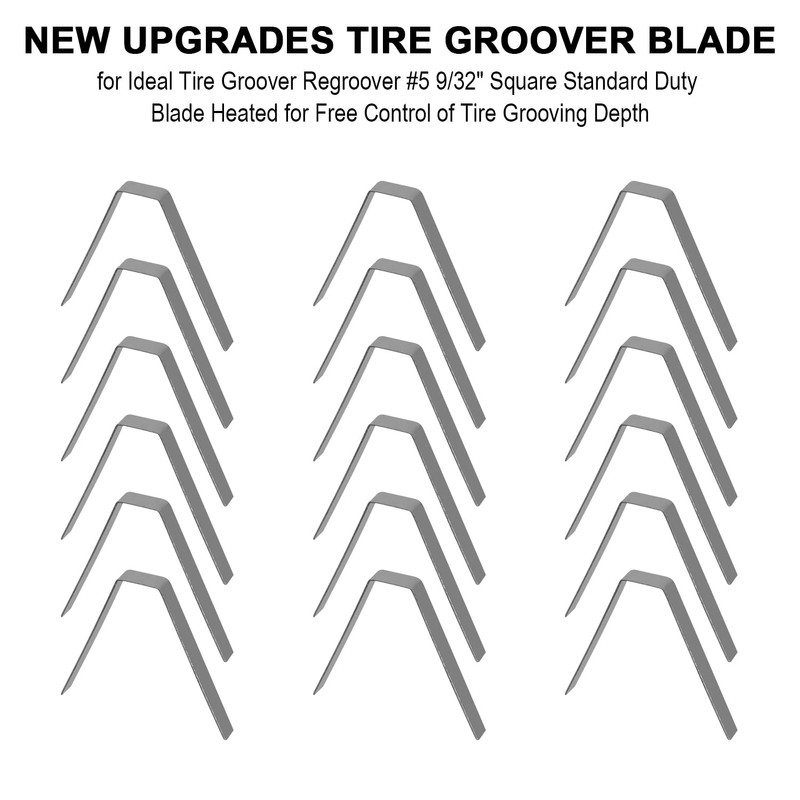 Aulpq Tire Groover Blade for Ideal Tire Groover Regroover #5