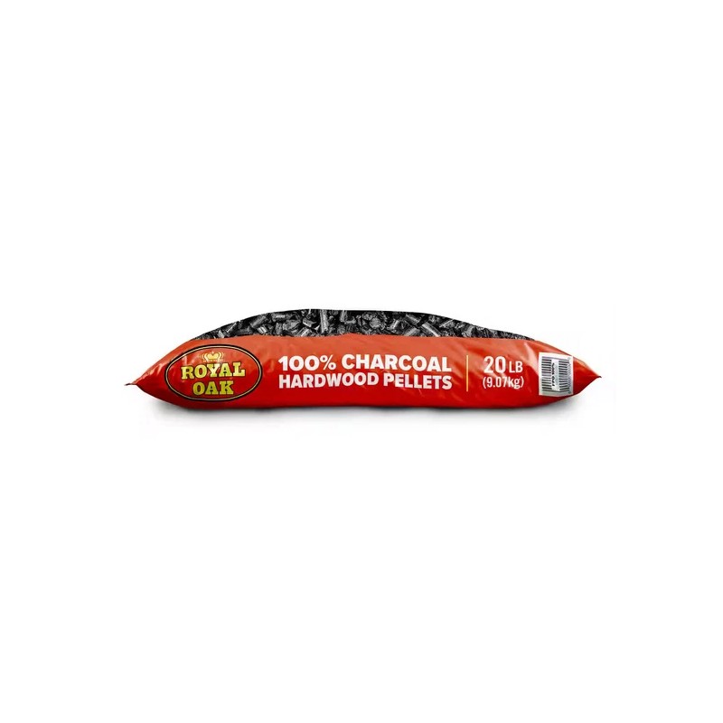 Royal Oak 20 lb. 100% Charcoal Hardwood Pellets BBQ Grilling