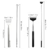TRKETK 4 Pcs Back Scratcher, Portable Extendable Back Scratcher with