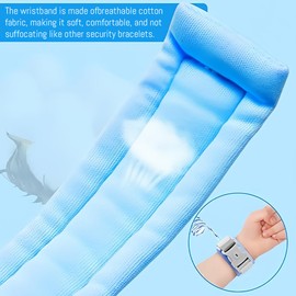 LOMSUXA Baby Anti-Lost Belt, 2 m, Anti-Lost Wrist Belt, Children's Lead, Anti-Lost Wrist Belt Lead for Children, Elastic Wire Rope Children's Lead for Travel, Outdoor, Walking