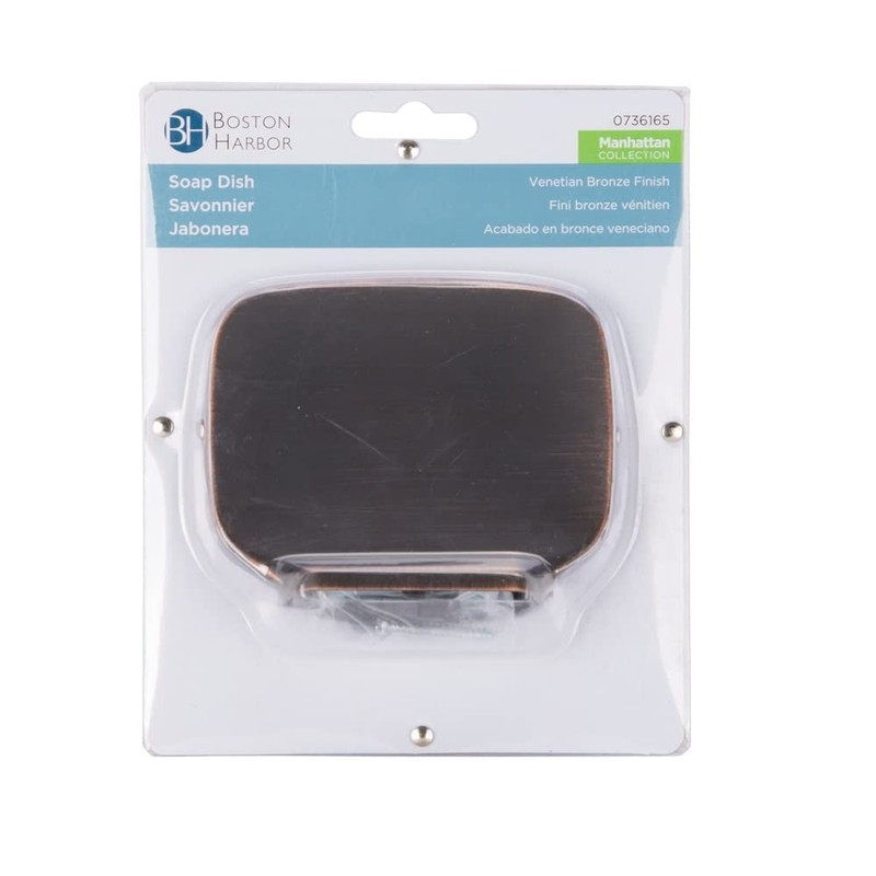 Mintcraft 3659-35-07-sou Soap Dish, Venetian Bronze