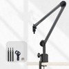 Microphone Arm Stand 180 Degree Adjustable Stable Durable Carbon Steel