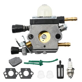 laffoonparts Carburetor Spark Plug Kit, Replacement for Stihl BG45 BG46 BG55 BG65 BG85 SH55 BR45c Leaf Blower
