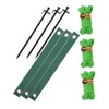 Levemolo 3pcs Heavy Duty Tree Stakes and Supports Kit for