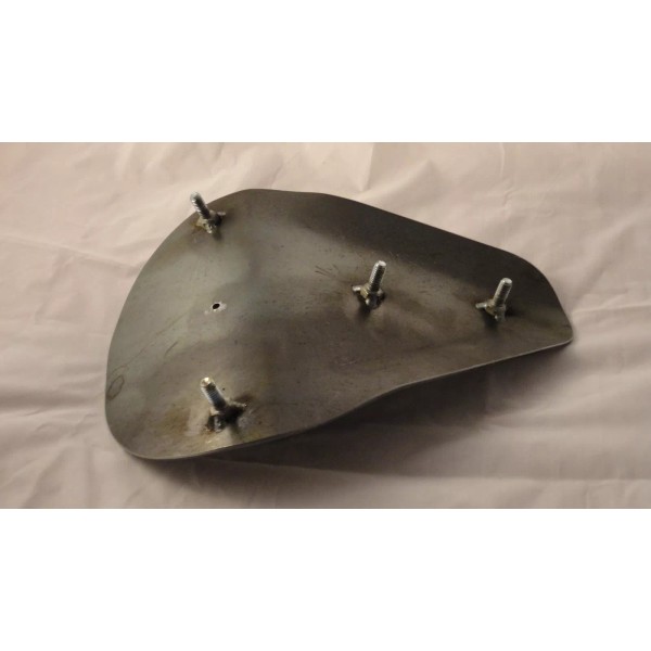AccuFast2D Solo seat pan w/studs and rivet holes custom West