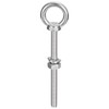 sourcing map Lifting Eye Bolt, 1 Set M10x150mm Eye Bolt