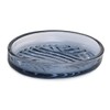 Cornflower Blue Glass Soap Dish