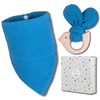 LILEJO Gift for a Birth - Neckerchief and Grasping Toy