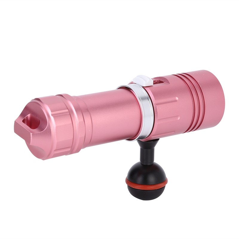L2 LED Flashlight Torch 100M Diving Waterproof for Camping Stepless
